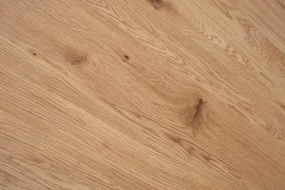 Jedálenský stôl Jecksie zlatý dub/čierny