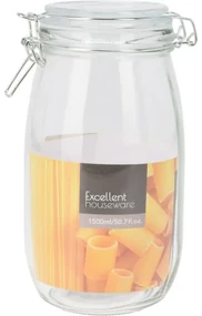 EH Dóza so skleneným vekom, 1,5 l, 1,5 l