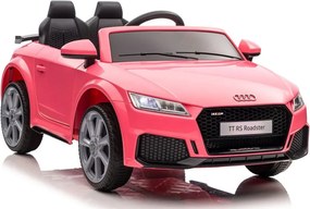 LEAN CARS Audi TT RS Batéria Vozidlo ružová