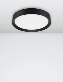 LED stropné svietidlo Luton 55 čierne