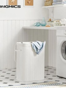 Koš na prádlo OLI 72 L bílý