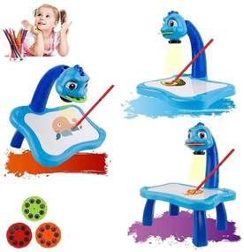 Projektor pre výučbu kreslenia modrý MalPlay