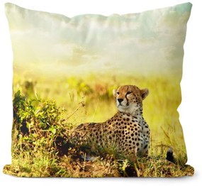 Vankúš Gepard (Veľkosť: 40 x 40 cm)