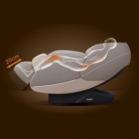 Maxxus Masážne kreslo MX 10.0Z, champagne/béžová