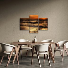 Obraz - Vlny pri pobreží (90x60 cm)