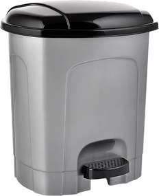 Orion Pedálový odpadkový kôš 5,5 l, sivá