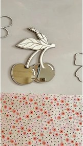 Zrkadlo čerešne do detskej izby – akrylové zrkadlo z dreva 36x30 cm