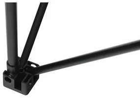 Skladací kempingový stôl 52x52cm antracit