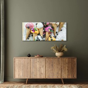 Obraz so zmrzlinami (120x50 cm)
