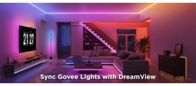 Govee - LED RGBICW Stmievateľný pásik COB 3780 diód 3m Wi-Fi Matter