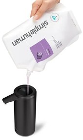 Simplehuman Bezdotykový dávkovač mydla 266 ml, dobíjací, matná čierna oceľ