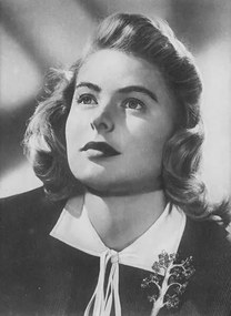 Umelecká fotografie Portraits of film stars: Ingrid Bergman, American Photographer (19th century), (30 x 40 cm)