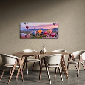 Obraz - Teplovzdušné balóny (120x50 cm)