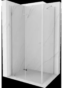 Mexen Lima sprchová kabína, skladacie dvere 120 x 100 cm, transparentnéné, chrómová - 856-120-100-01-00