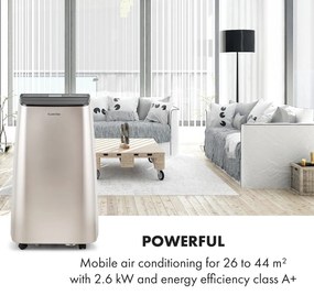 Klarstein Metrobreeze Paris, mobilná klimatizácia, 2,6kW, 9000BTU, EEC, A