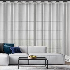 ZÁCLONA NA KRÚŽKOCH TALIA 350X250 CM VZOROVANÁ