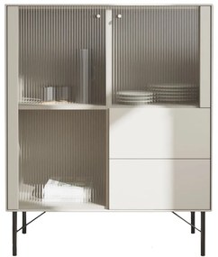 Svetlosivá vitrína 91x111 cm Edge by Hammel – Hammel Furniture
