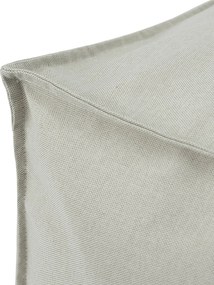 Záhradný puf farba produktu sivá látka vonkajšie, zapletaná