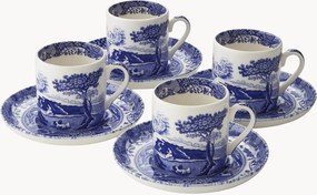 Šálky na kávu Blue Italian, 4 ks