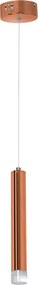 Závesné svietidlo Copper, 1x medené kovové tienidlo, c