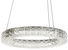 Toolight Toolight, LED stropné svietidlo 50cm, 36W, 4000K, MS005-CP, chrómová, OSW-09615