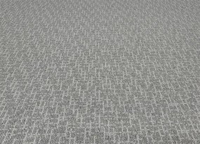 Koberce Breno Metrážny koberec NOVELLE 70, šíře role 400 cm, sivá