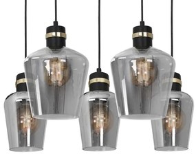 Luster na lanku RICHMOND 5xE27/60W/230V