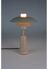 Béžová LED stmievateľná stolová lampa (výška 37 cm) Cole – Zuiver