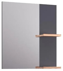 Zrkadlo Legar 60 anthracite