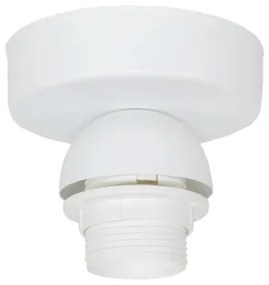 Duolla - Stropné svietidlo YUTE TRIO 1xE27/15W/230V pr. 45 cm hnedá/šedá/béžová