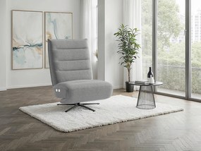 XXXLutz RELAXAČNÉ KRESLO, textil, sivá Sit & More - Online Only obývacie izby - 000144038026