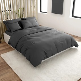 Bavlnené obliečky LUX tmavo sivé hotelové vrecko Rozmer obliečky: 70 x 90 cm | 140 x 200 cm