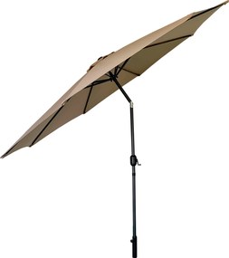 TRENDIE Záhradný slnečník Garden tmavo béžový - 300 cm