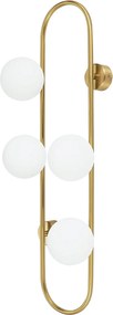 Nástenná lampa KINKIET STYLE XIII zlatá