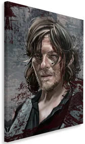 Gario Obraz na plátne The Walking dead, portrét Daryla Dixona - Dmitry Belov Rozmery: 60 x 90 cm