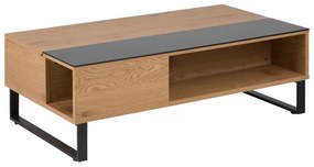 Čierny konferenčný stolík 110x60 cm Azalea - Actona