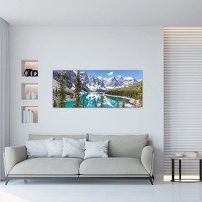 Obraz - Národný park Banff (120x50 cm)