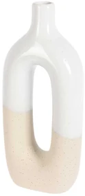 Keramická váza Oval 13x6,5x31 cm