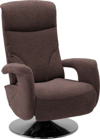 XXXLutz RELAXAČNÉ KRESLO, textil, hnedá Dieter Knoll - Kreslá - 000436013081