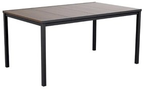 Záhradný stôl Keter Porto 160 walnut black steel