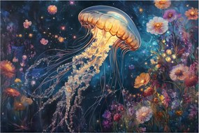 Obraz - Magická medúza (90x60 cm)