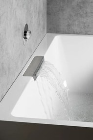 Polysan Polysan, CASCATA R MONOLITH obdĺžniková vaňa 180x80x60cm, kaskáda nerez, 73836MR.100