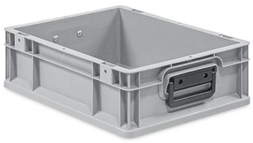 Balenie Eurobox NextGen Portable Duo – prenosná plastová euro prepravka bez víka