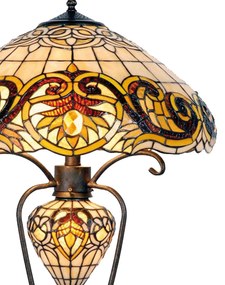 Luxusná Tiffany lampa stolová Ø46*76