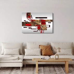 Obraz abstrakcie (90x60 cm)