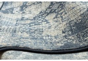 Koberec Vlna NAIN vintage 7591/50911 tmavo modrá / béžová Veľkosť: 200x300 cm