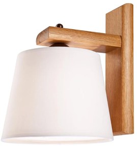 Lamkur Nástenné svietidlo 1xE27/60W/230V dub LA36304