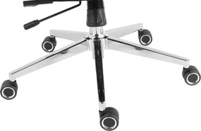 Kancelárska ergonomická stolička Neoseat ROBIN — čierna, nosnosť 150 kg