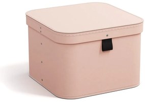 Kartónové úložné boxy s vekom v súprave 2 ks Ludvig – Bigso Box of Sweden