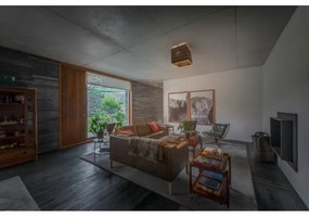 Ledvance - Stropné svietidlo DECOR CARDBOARD 1xE27/15W/230V 25x25 cm